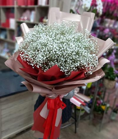 Букет цветов из: Гипсофила в Добринке