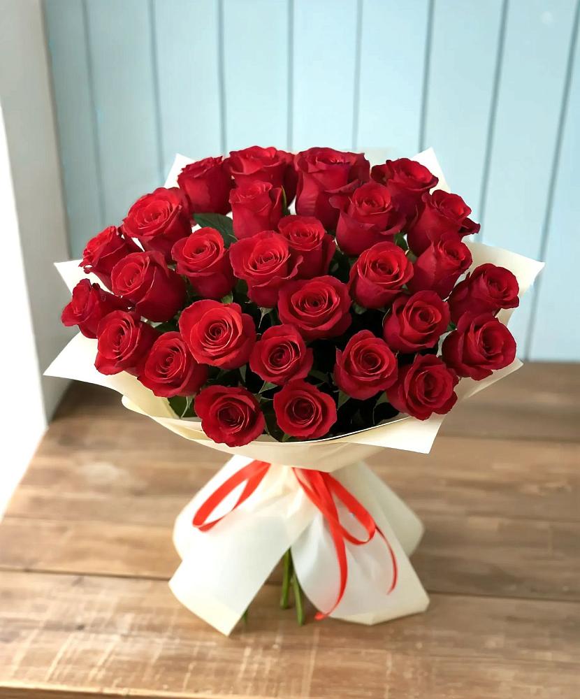 Букет 29 Красных роз в Добринке