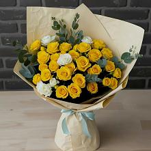 Букет цветов из:  Розы в Добринке