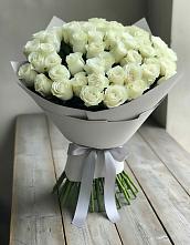 Букет 35 Белых роз #REPLACE_PRED# Добринке