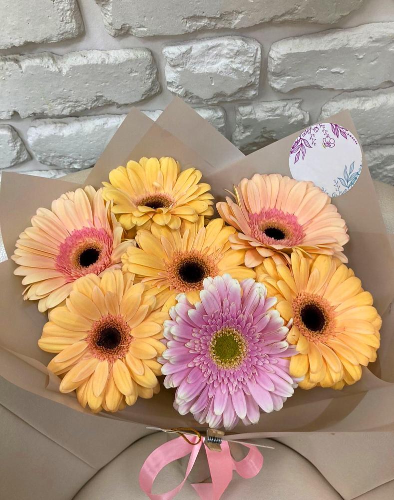 Букет цветов из: Герберы в Добринке
