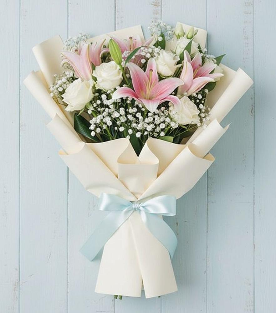 Букет цветов из: Лилии в Добринке