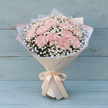 Букет цветов из:  Гвоздики в Добринке