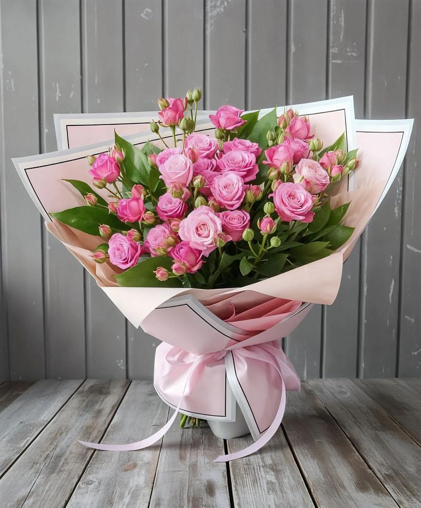 Букет Розовый кустик в Добринке