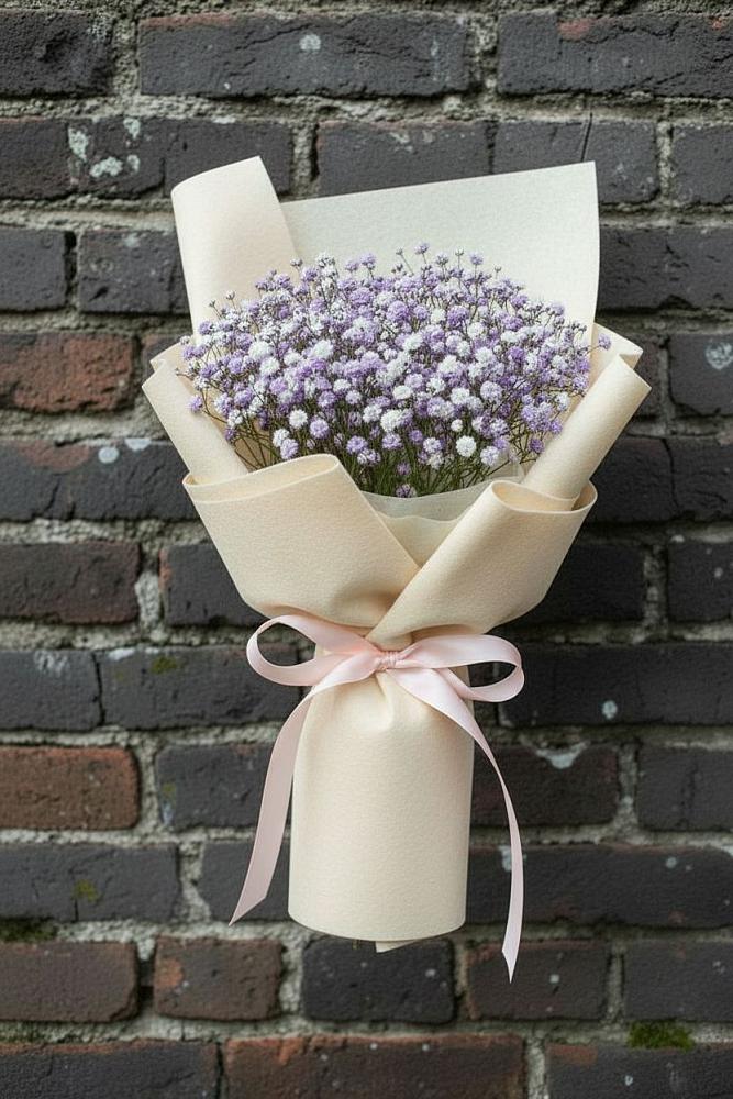 Букет цветов из: Гипсофила в Добринке