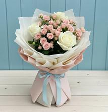 Букет цветов из:  Розы в Добринке