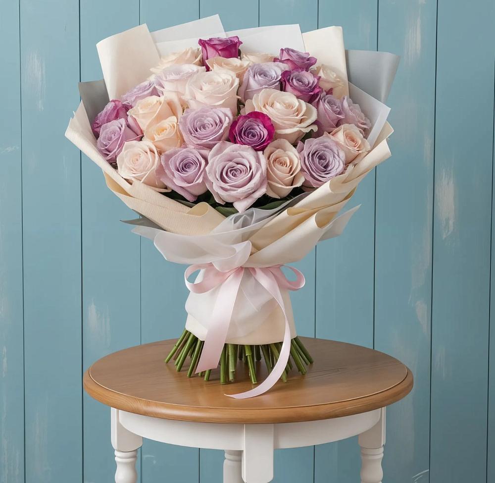 Букет цветов из: Розы в Добринке