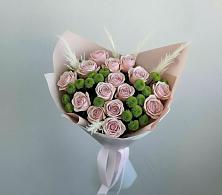 Букет цветов из:  Розы и Хризантемы в Добринке