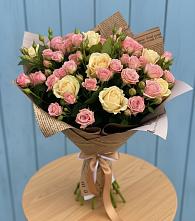 Букет цветов из:  Розы в Добринке