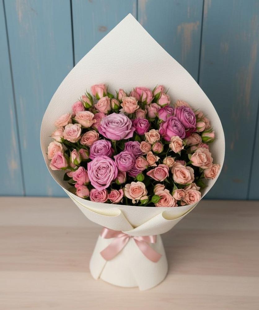 Букет цветов из: Розы в Добринке