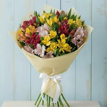 Букет цветов из:  Альстромерии #REPLACE_PRED# Добринке