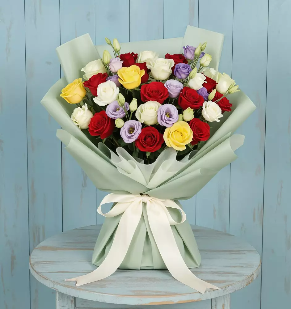 Букет цветов из: Розы в Добринке