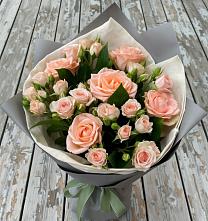 Букет цветов из:  Розы в Добринке