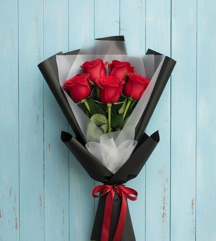 Букет цветов из: Розы в Добринке