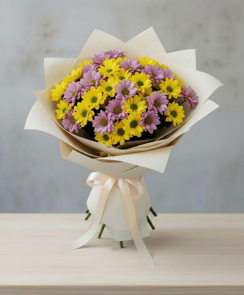 Букет цветов из: Хризантемы в Добринке